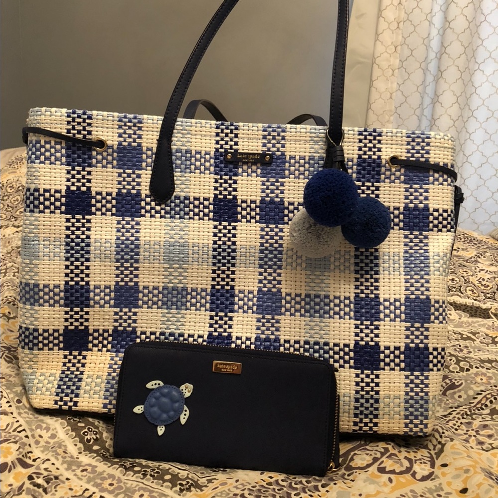 Kate Spade New York tote and wallet